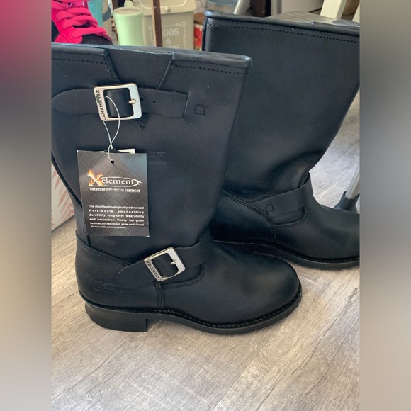 Element Black Motorcycle Boots main image 10